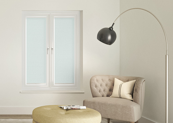 Obscura, Sky Blue - Stick Fit Honeycomb Blind - Image 6